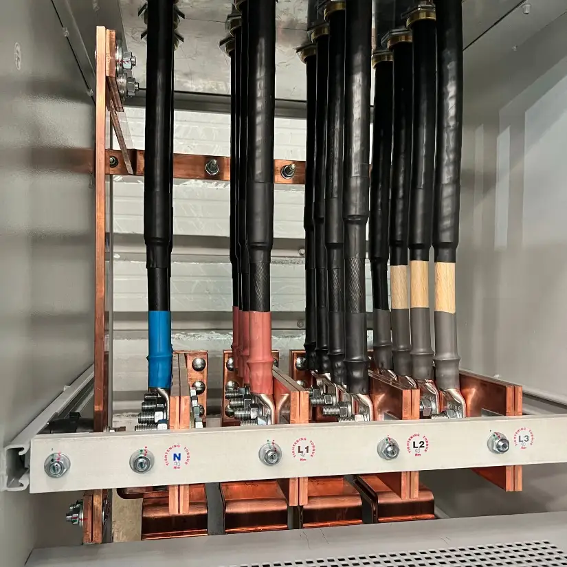 High voltage cables installation and termination