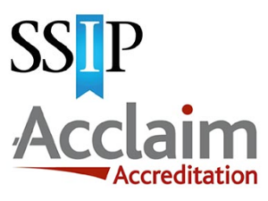 SSIP-Acclaim accreditation logo